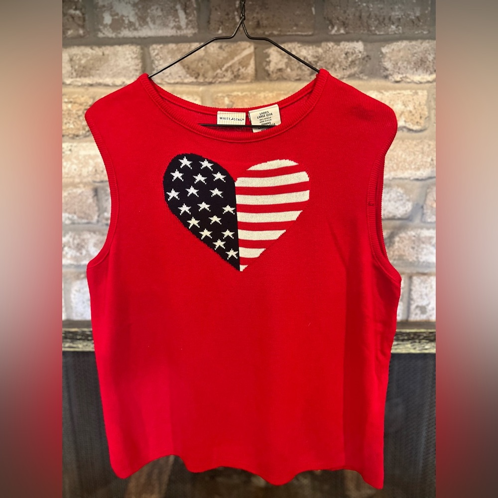 Cherry Red Sweater Vest